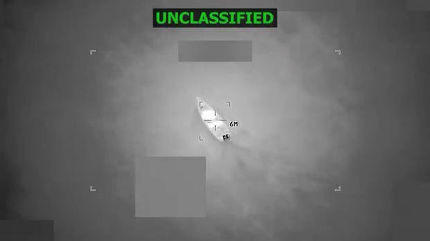 Video Shows U.S. Strike on Boat Carrying Gang Members Video Shows U.S. Strike on Boat Carrying Gang Members