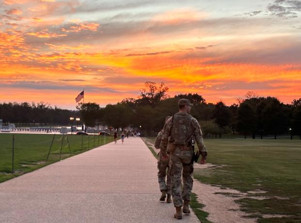 Shutdown or Not, National Guard Will Stay in Washington D.C. Shutdown or Not, National Guard Will Stay in Washington D.C.