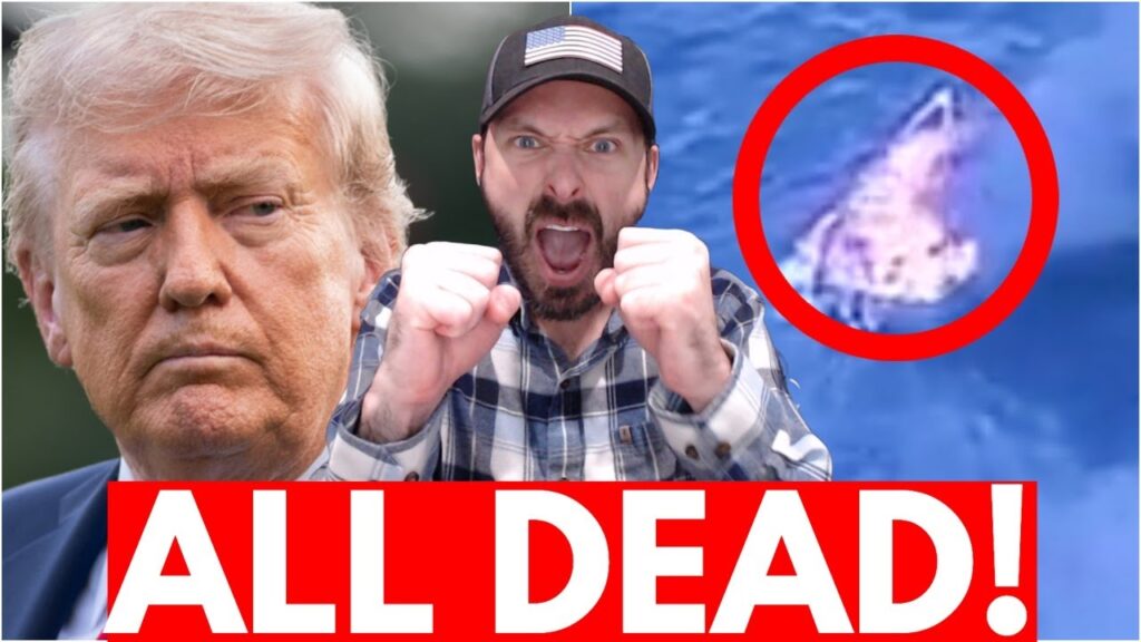 Trump BLOWS UP Another Drug Boat *STRIKE FOOTAGE*