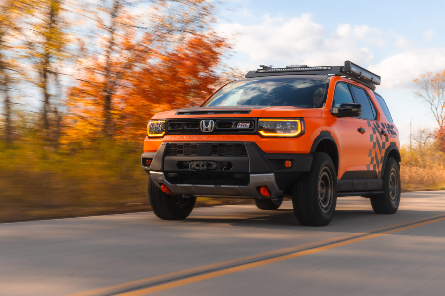 Honda Gets Serious About Off-Road Adventure: Passport TrailSport HRC Concept Honda Gets Serious About Off-Road Adventure: Passport TrailSport HRC Concept