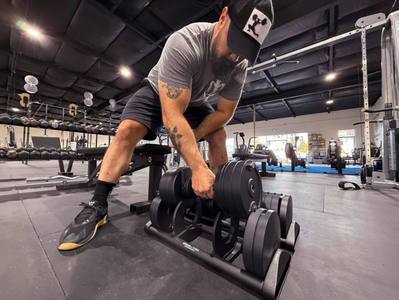 Testing nuobell dumbbells