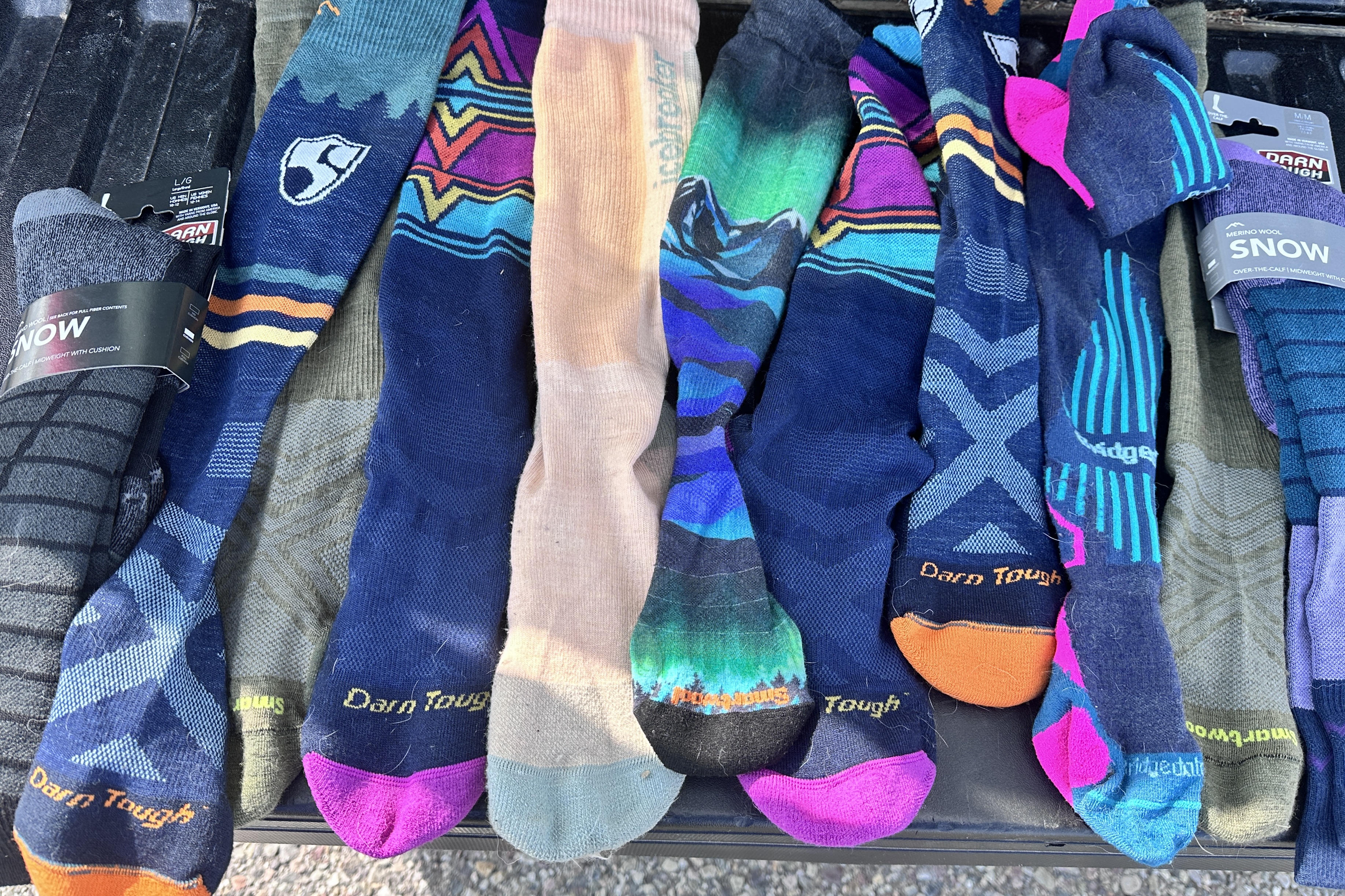 group of best ski socks