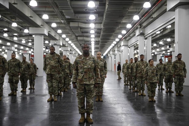 National Guard Formation in New York City (AP)