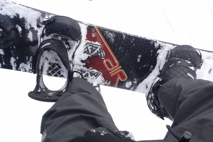 snowboard boots and bindings