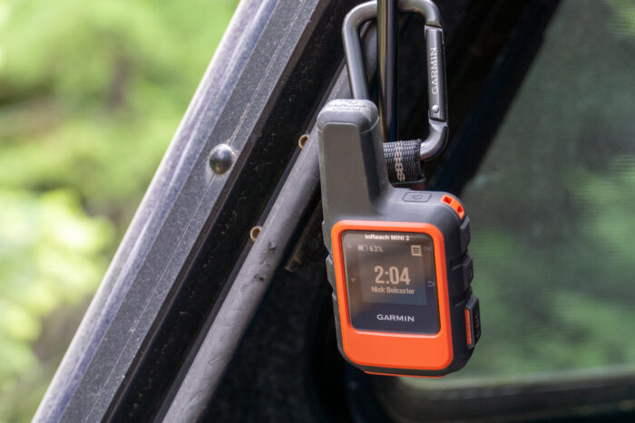 Garmin inReach Mini Clipped