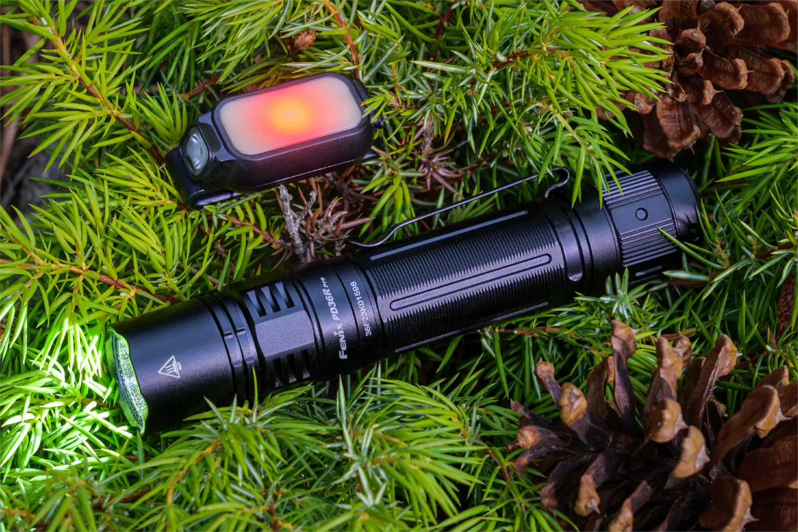 FENIX PD36R PRO+Mini-Lite-onEvergreen