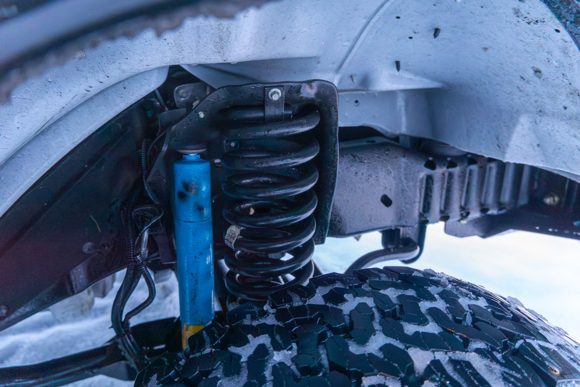 the suspension of the ridge XT truck