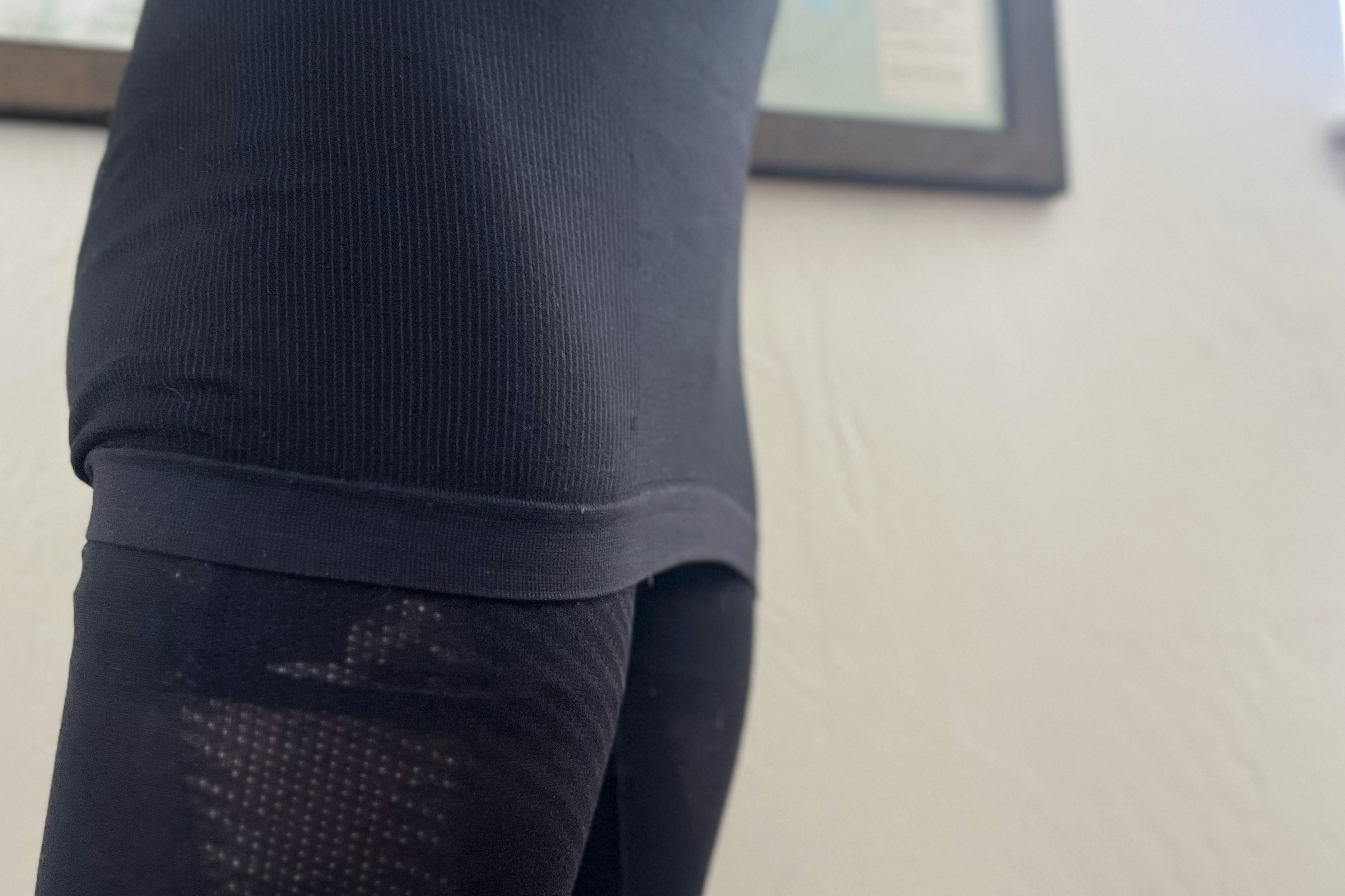 UYN base layers being worn by skier.