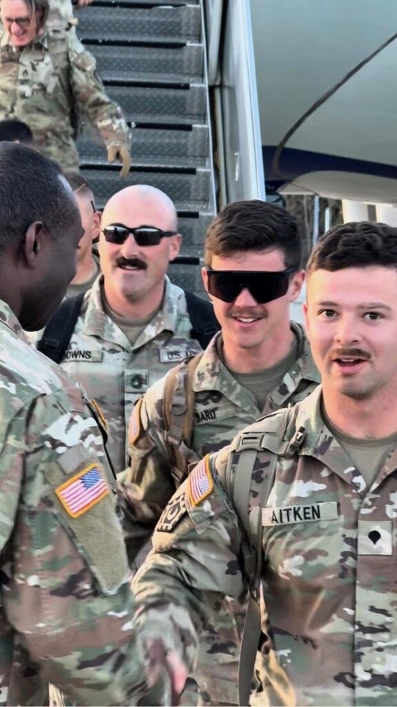 ‘Exceptional’ Army National Guard Soldiers Return Home From Saudi Arabia