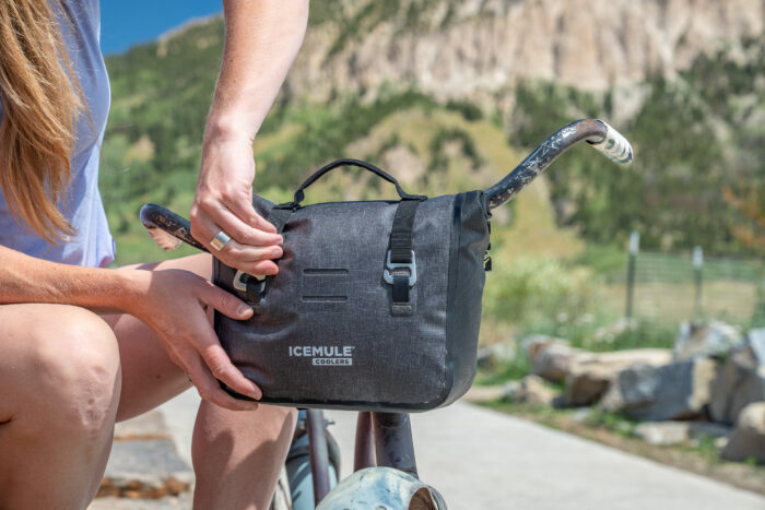 sliding buckle on ICEMULE cooler 