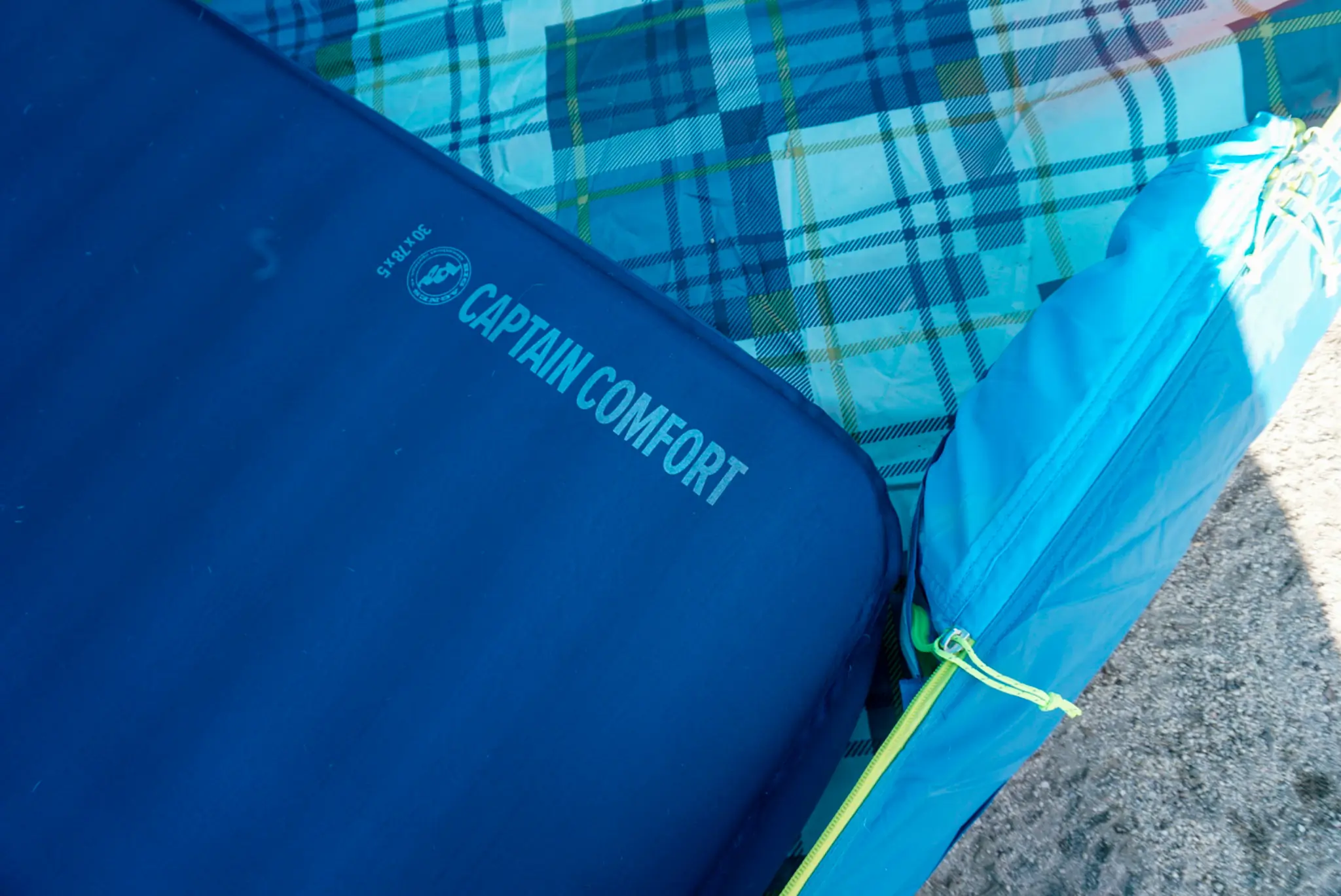 Big Agnes Capitan Comfort Sleeping Pad Inside the NEMO Aurora Highrise Tent