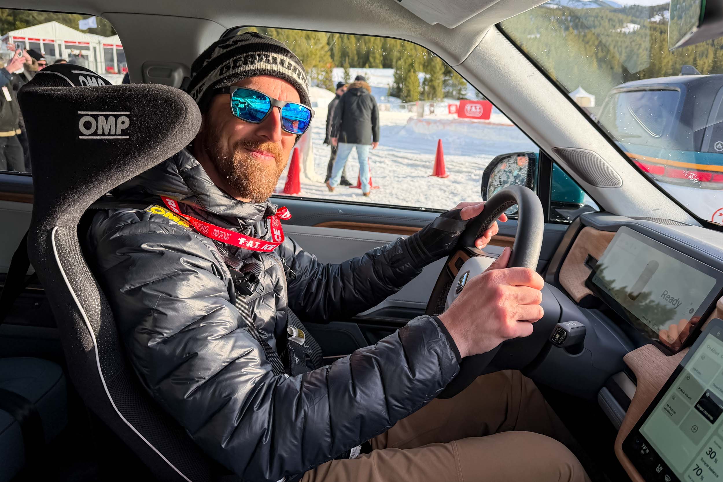 Rivian FAT Ice Race