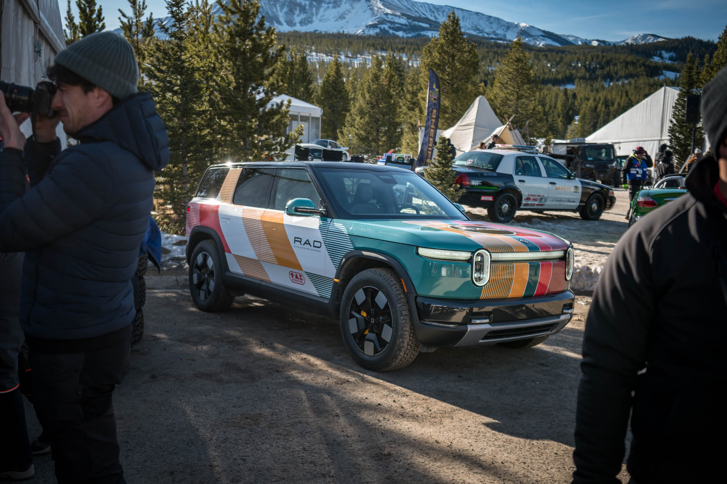 Rivian FAT Ice Race