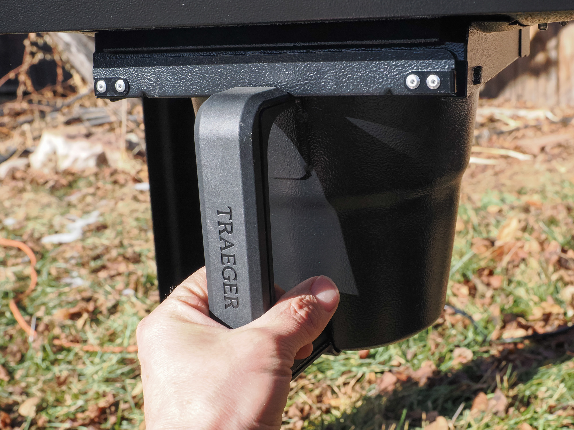 Grease and ash cleanup on Traeger