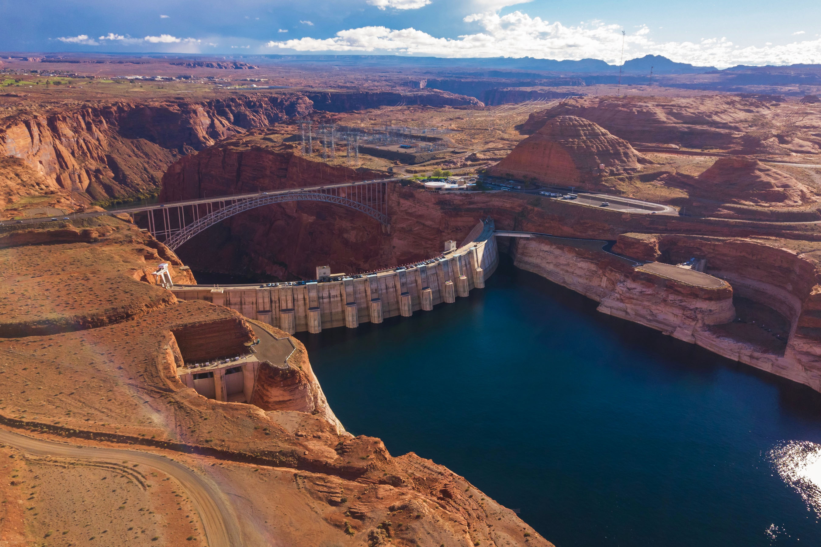 Glen Canyon Dam.