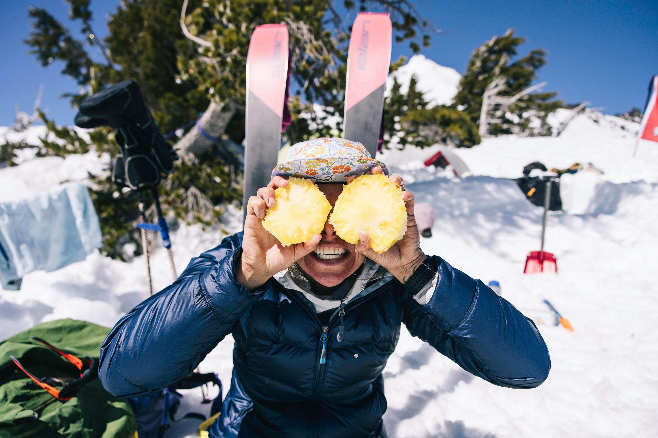 backcountry spring skiing