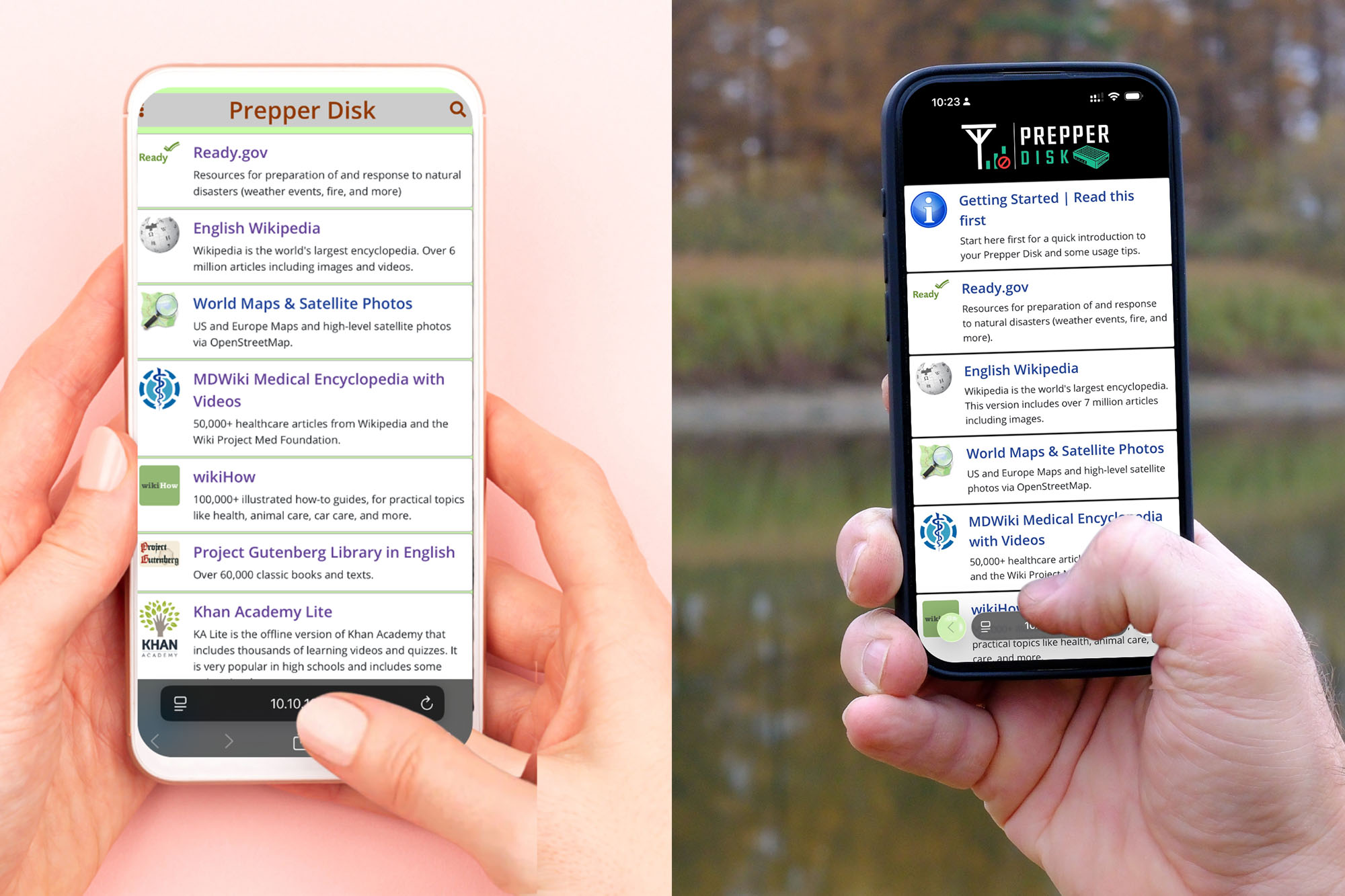 prepper disc in hand 2