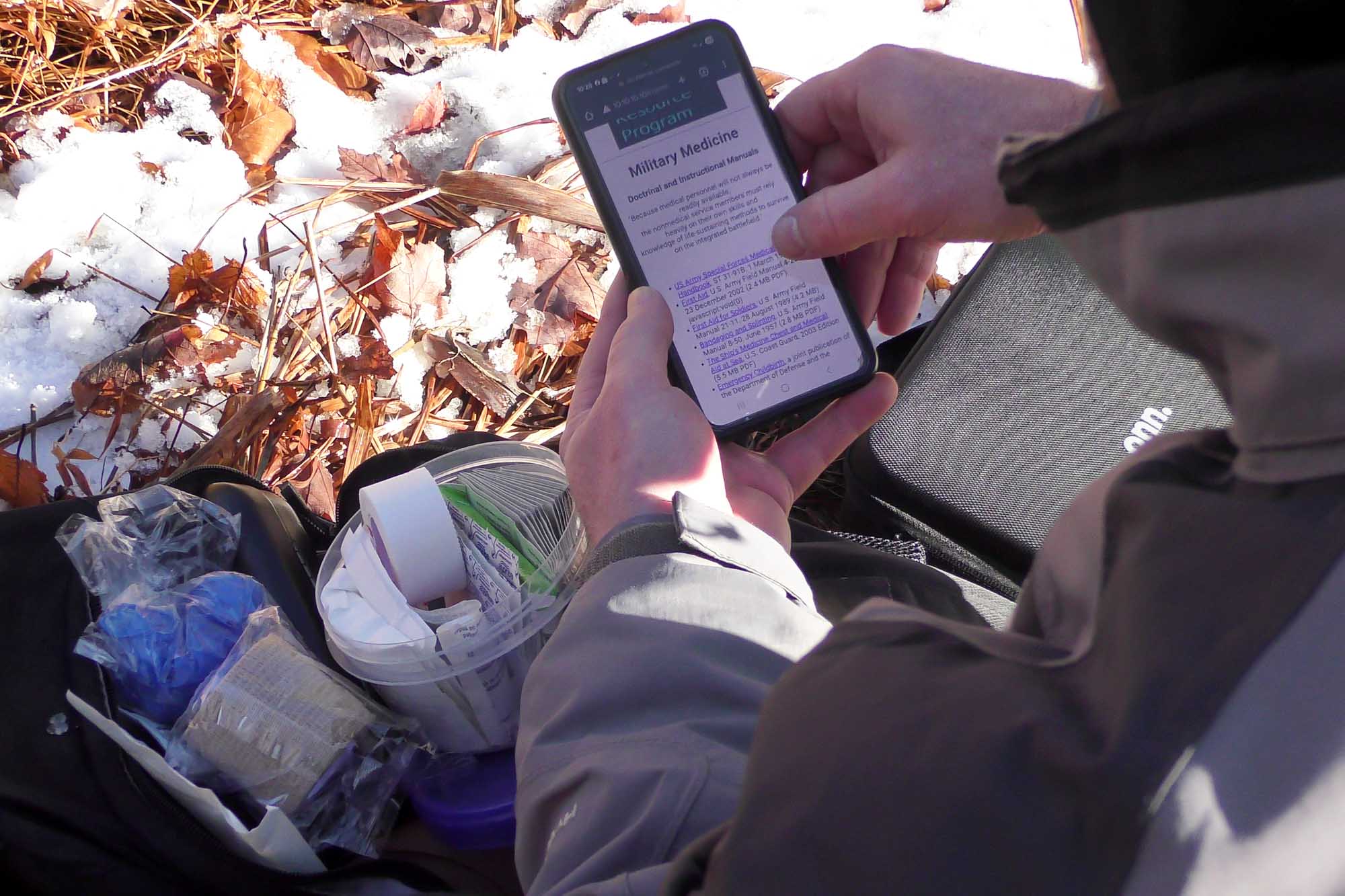 prepper disc in use 2