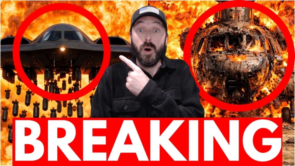 U.S. Bombers CRUSH Iran With Pilot Missing – Helicopter BLOWN UP