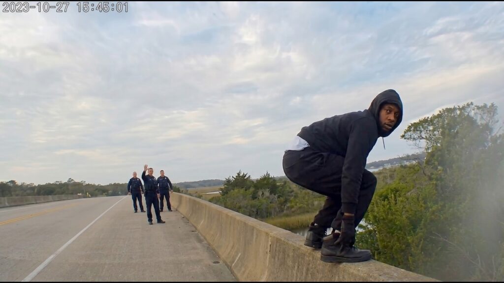 Teenagers Jump Off a Bridge After Shooting 40 Rounds at the Wrong Person