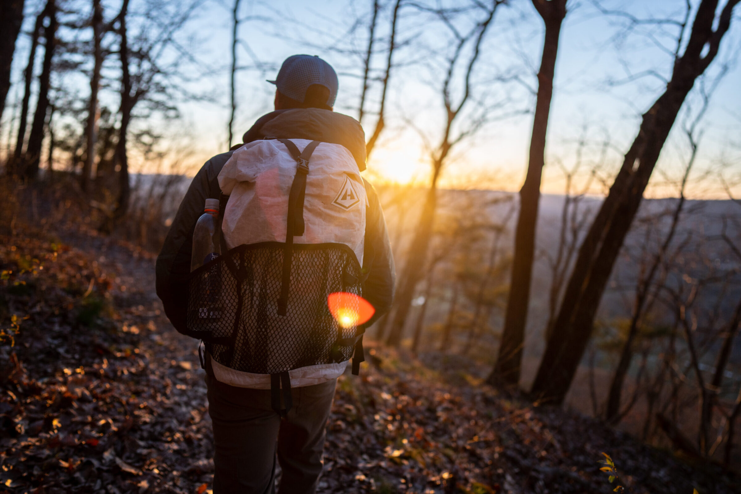 a gearjunkie gear tester using the hyperlite mountain gear windrider ultralight pack in the east of the u.s.