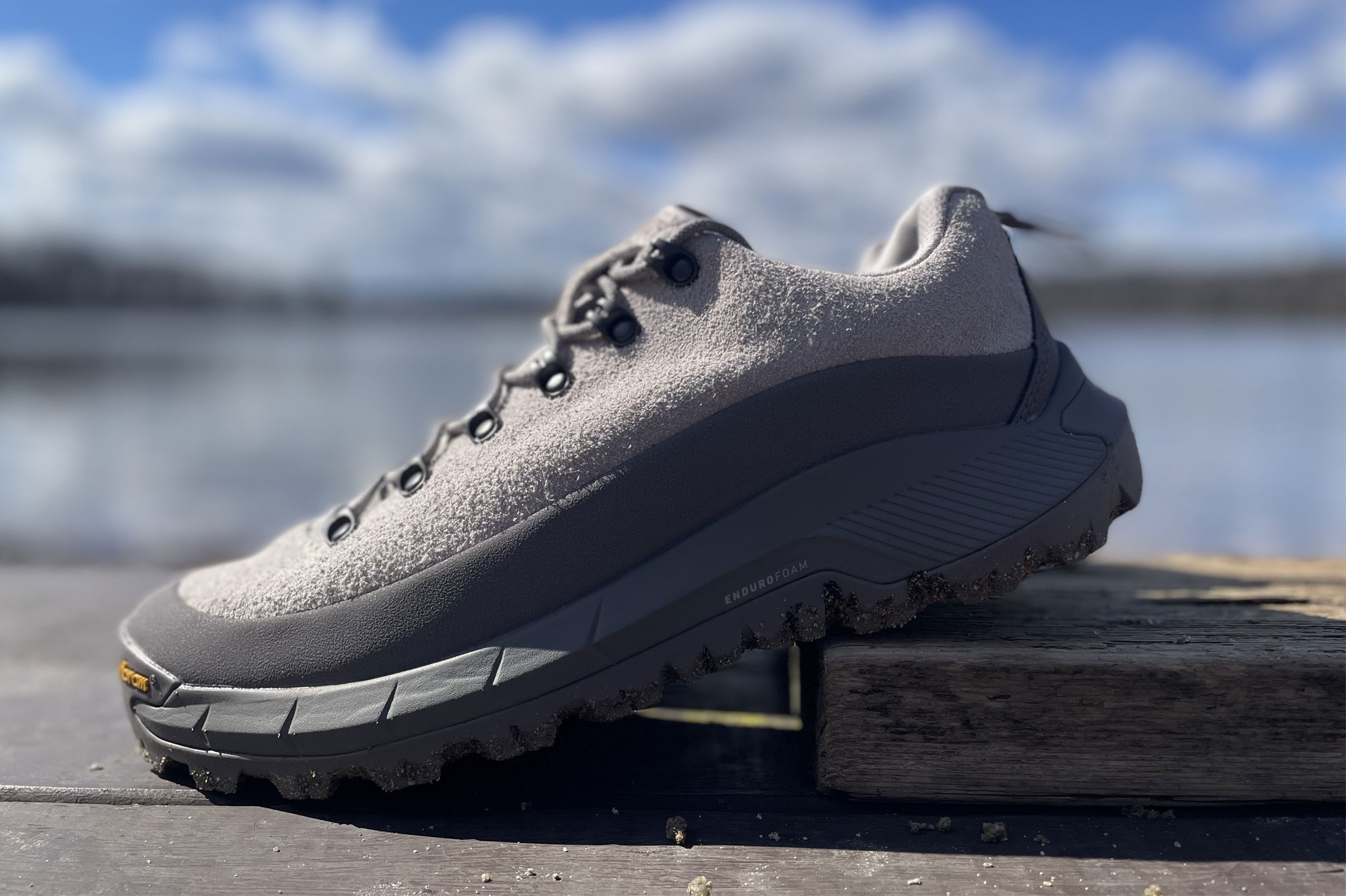 Danner’s MTN45 profile against a body of water