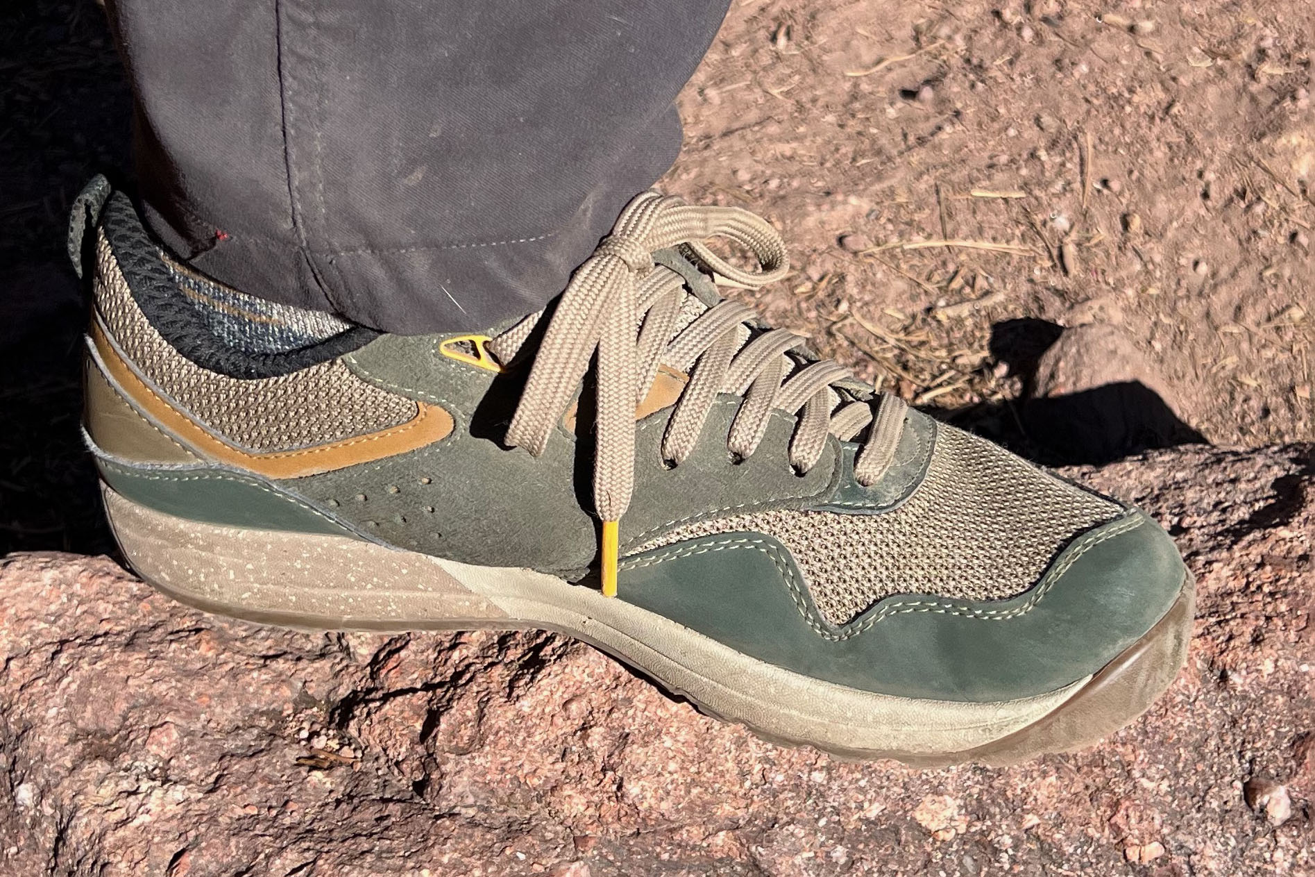 Lems Trail Blazer hiking boot; (photo/Sean McCoy)