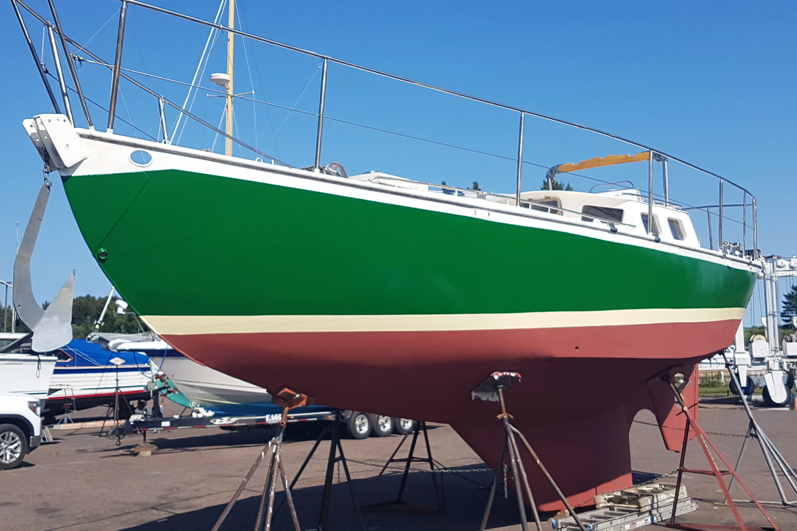 Nord Hus during the rebuild