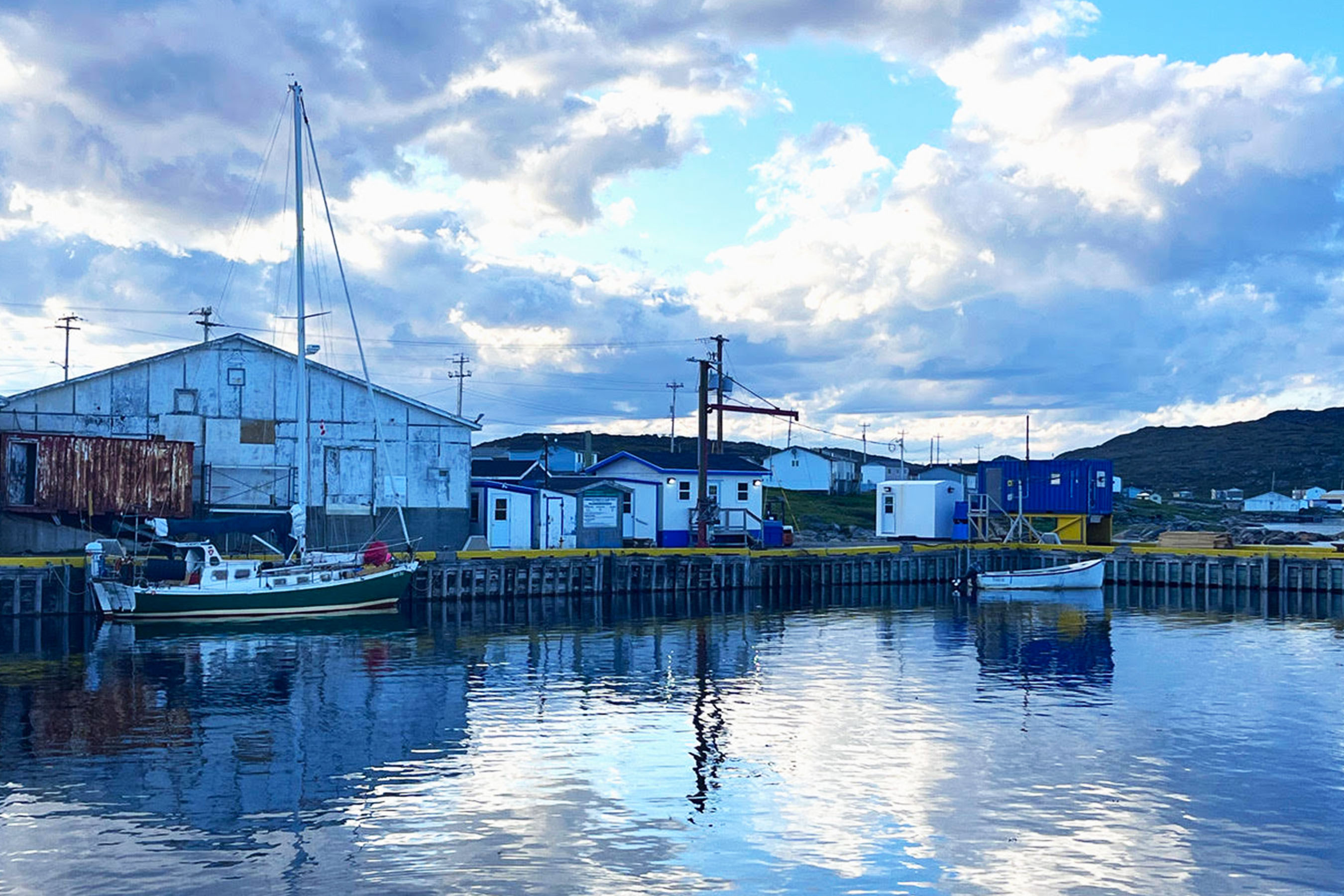 Lonnie Dupre and Pascale Marceau sail to greenland