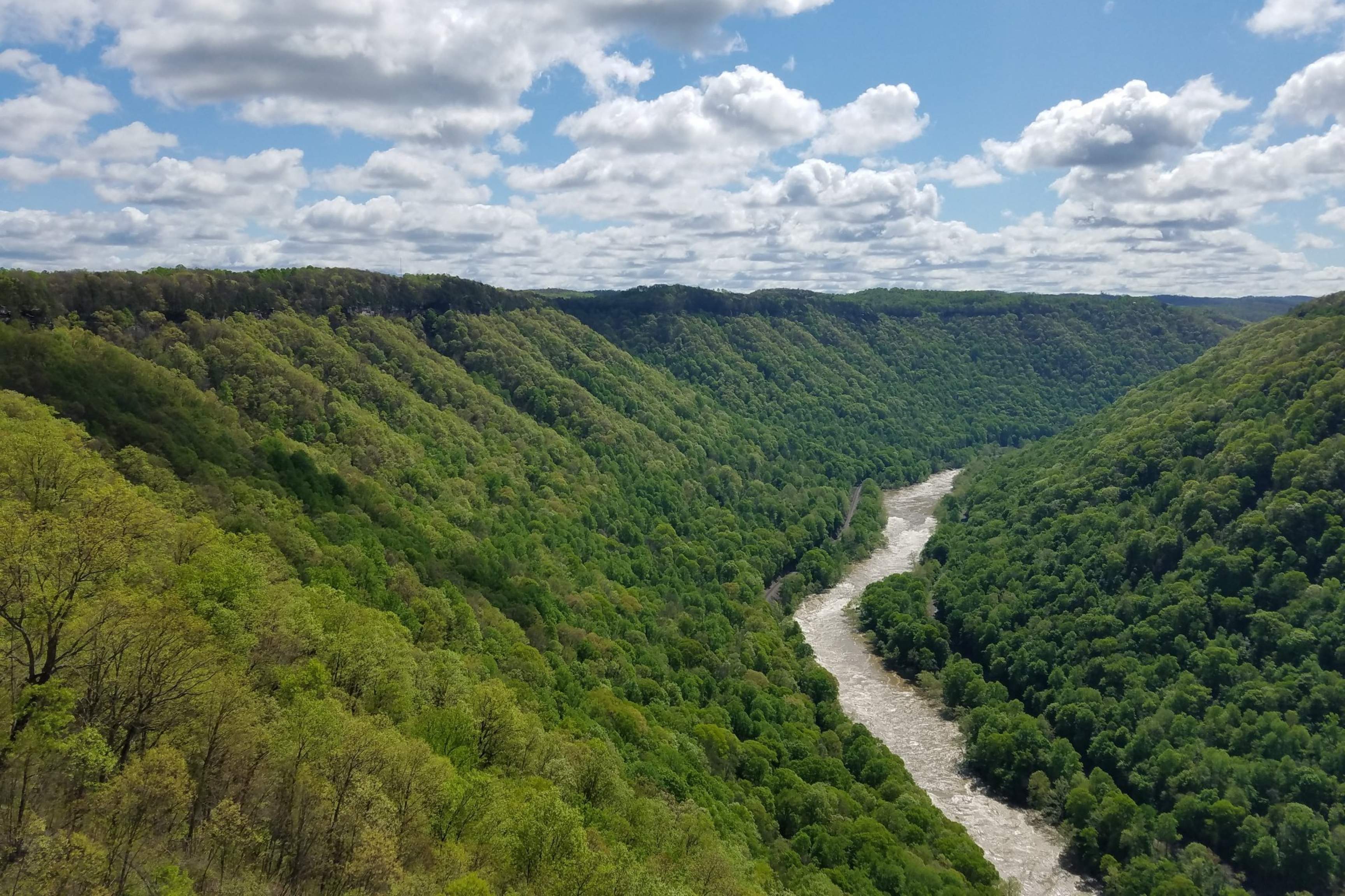 green river valley with river down the middle
