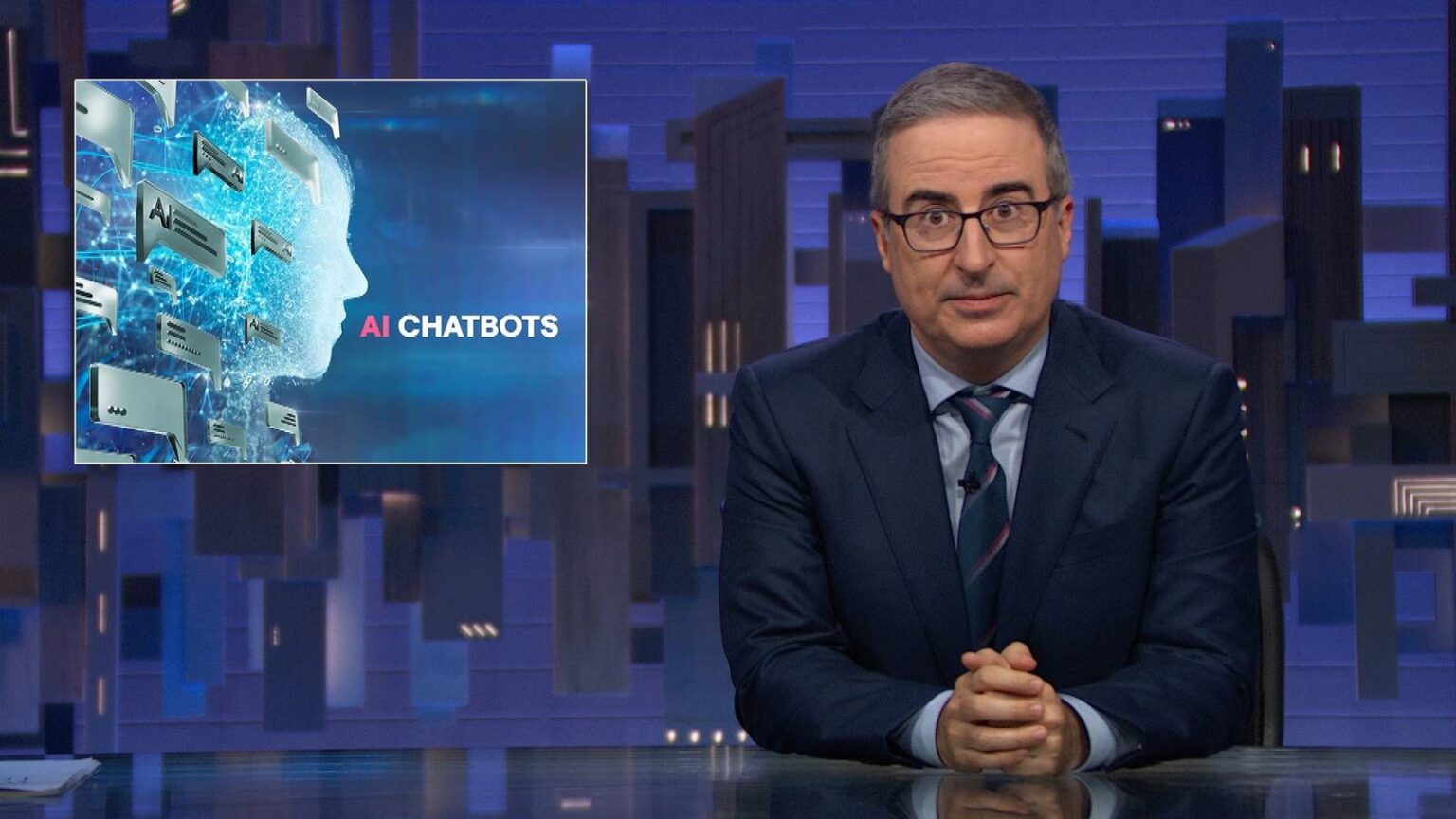 John Oliver Raises Alarm on AI Chatbots as Experts Warn of Risks for Veterans
