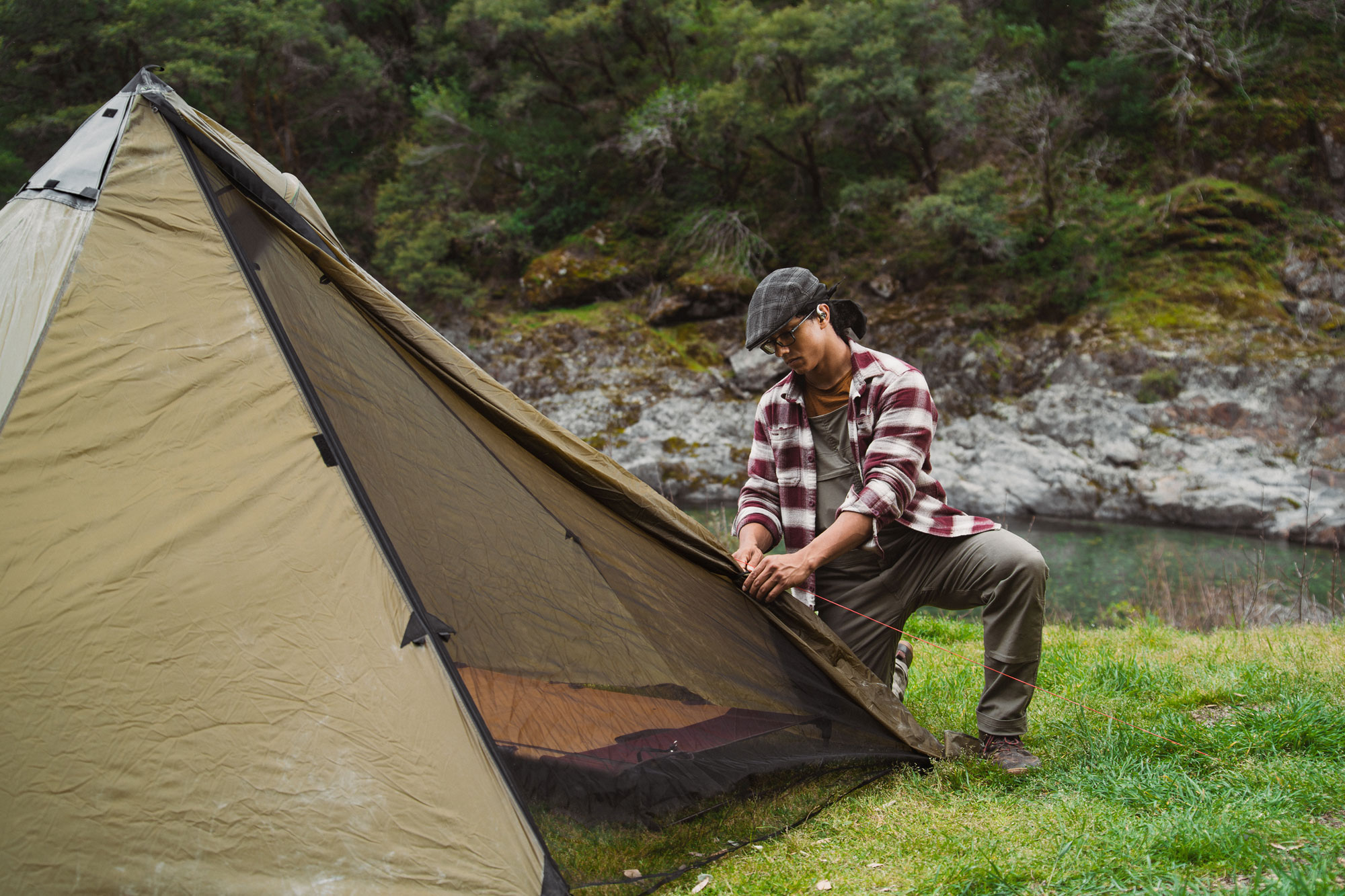 The mesh door on Seek Outside Cimarron 2.0