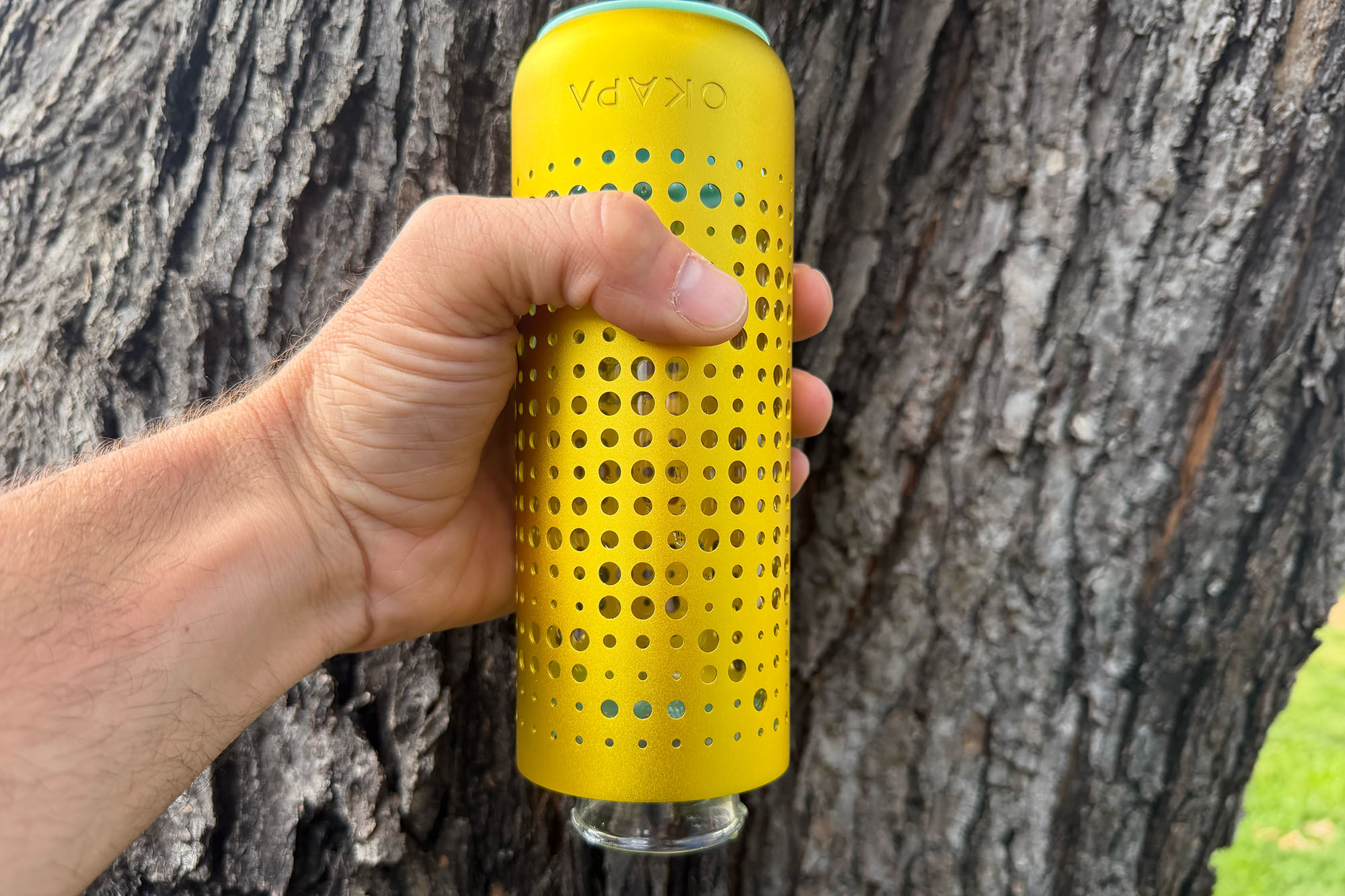 okapa bottle upside down