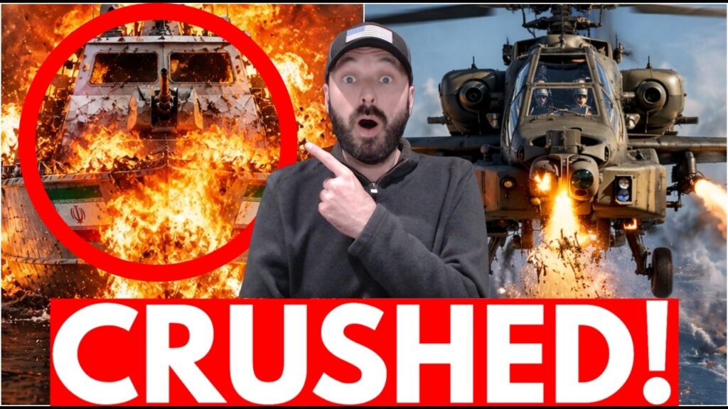 BREAKING: U.S. Military SINKS Iran’s Ships – Helicopters UNLEASH