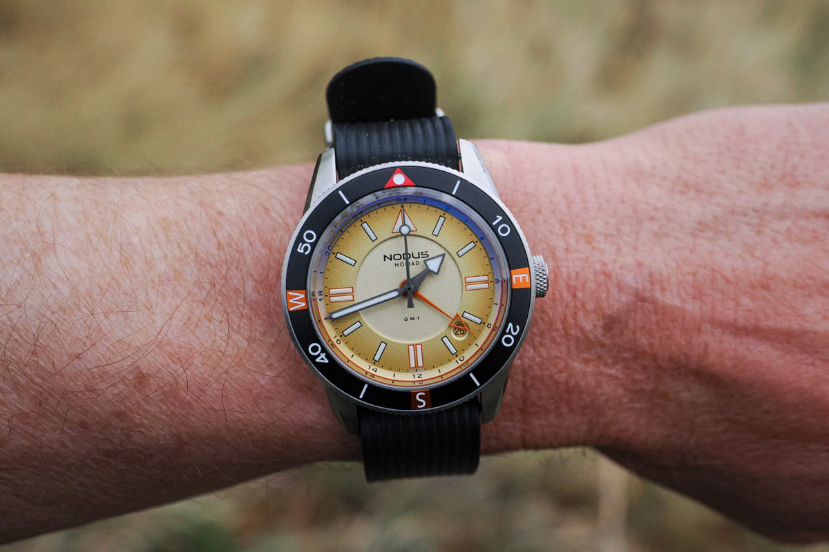Nodus Nomad on wrist