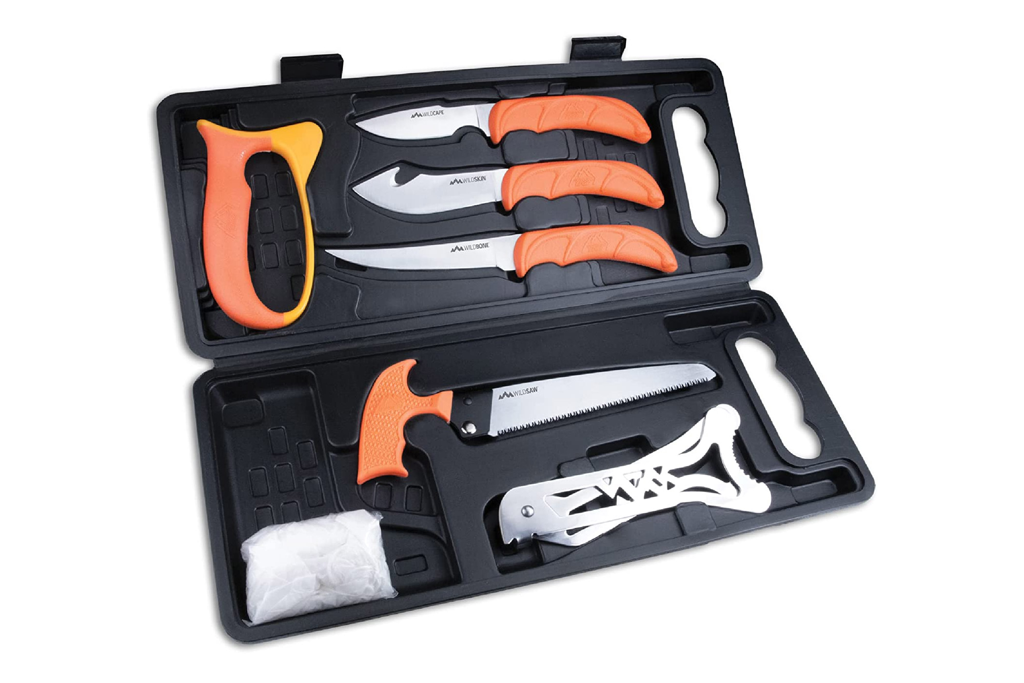 Outdoor Edge WildPak 8-Piece Hunting Knife Set