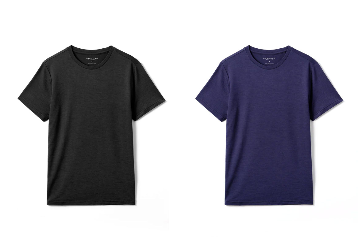 Unbound Merino Crew Neck T-Shirt