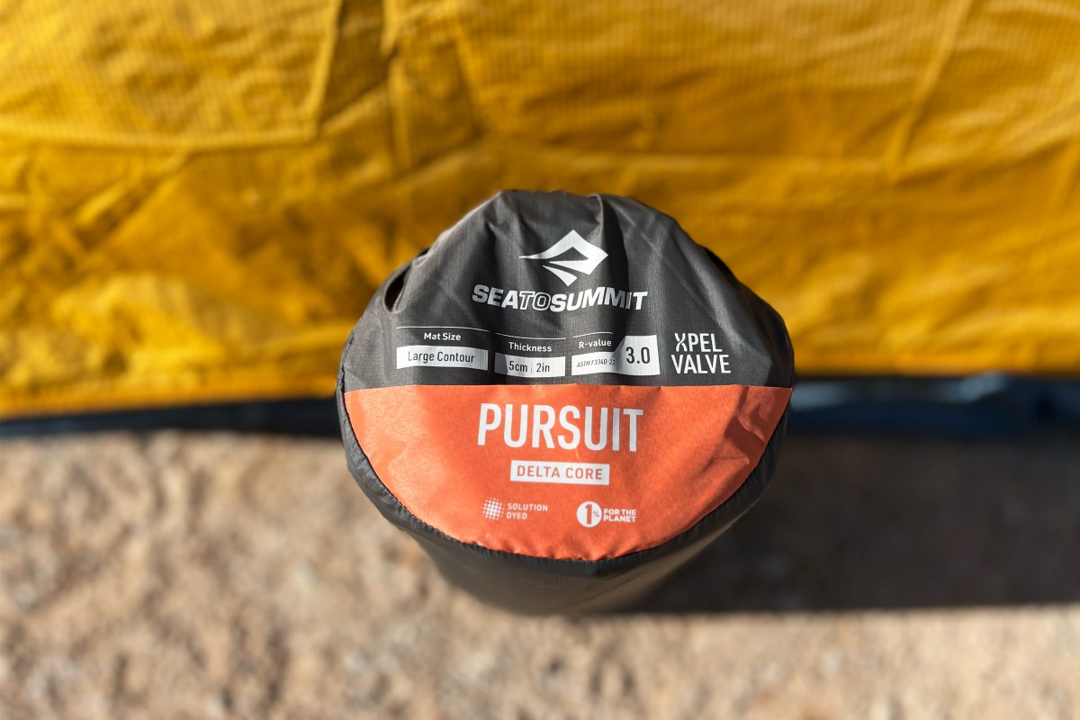 Sea to Summit Pursuit self inflating sleeping pad backpacking