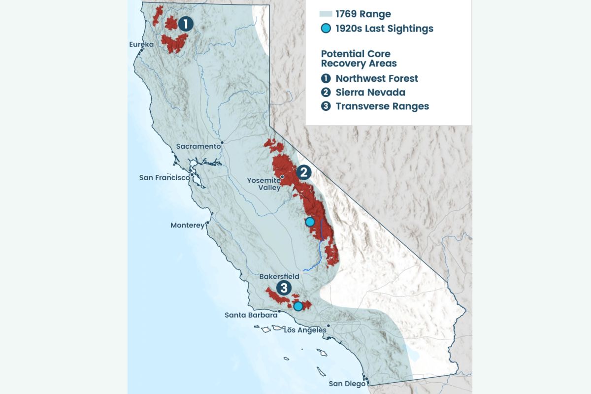 map of california
