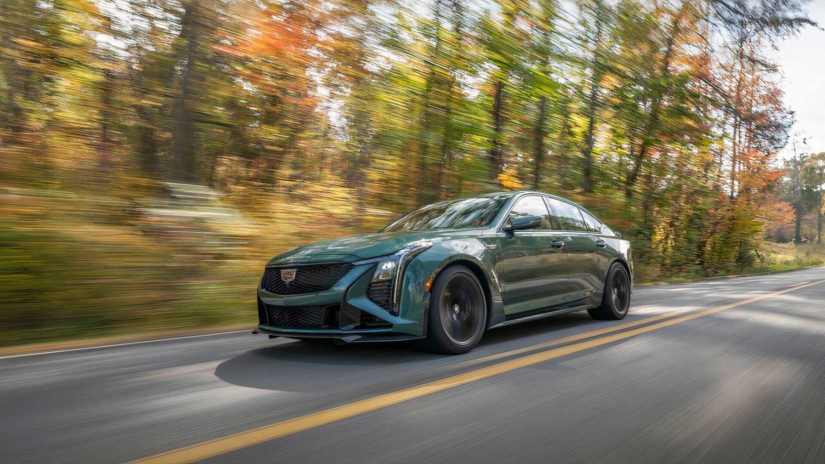 2026 Cadillac CT5-V Blackwing Front Angle View