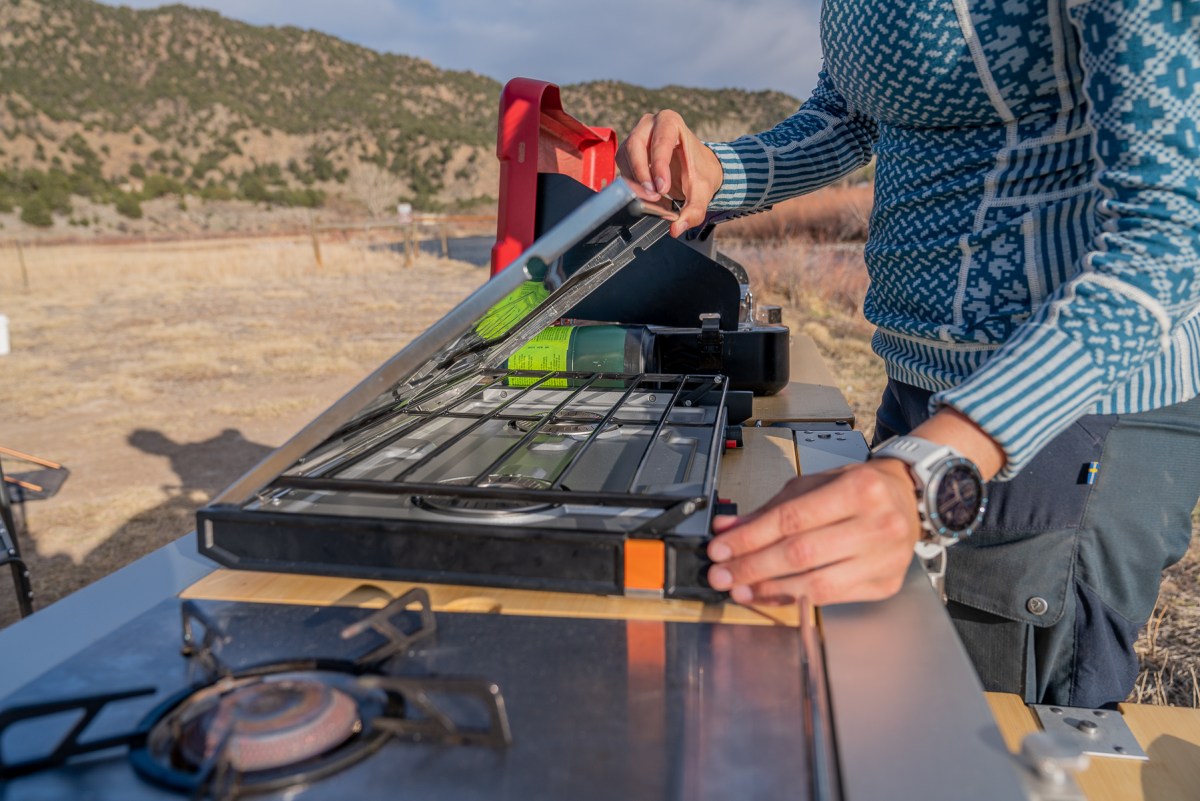 GSI Pinnacle Camp Stove Testing Detail