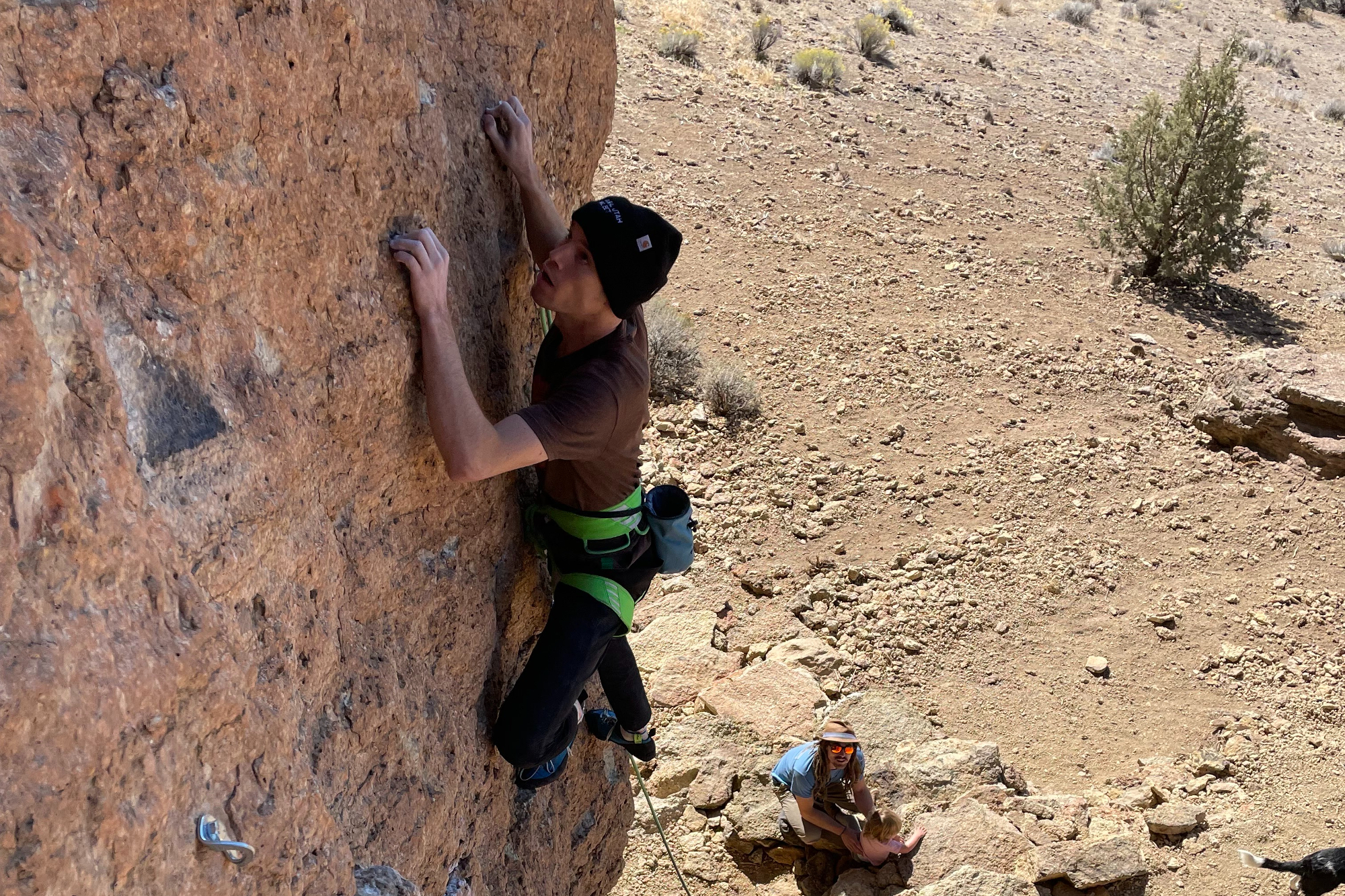 Edelrid Ace II harness climbing photo