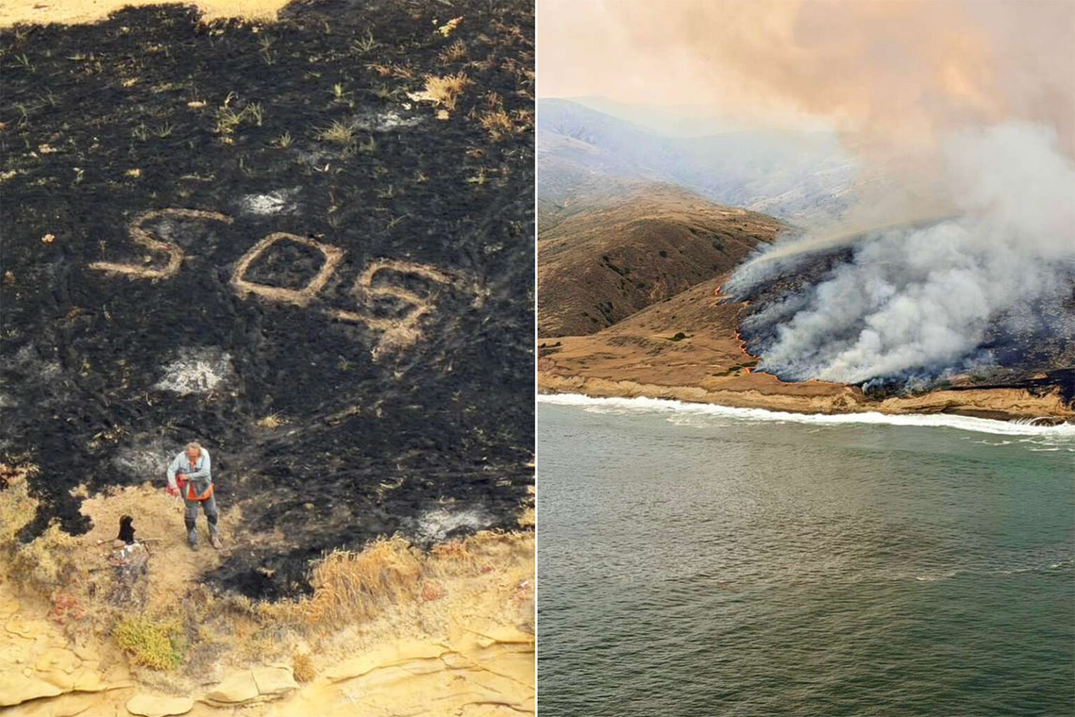 Stranded Sailor Starts Massive Wildfire in California National Park