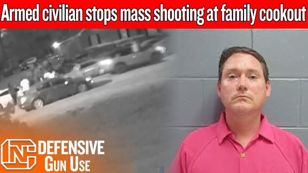 Armed Civilian Stops Mass Shooting At Family Cookout