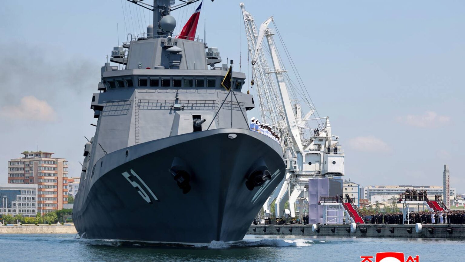 North Korea’s Kim Claims Progress on Nuclear-Armed Navy as New Warship Is Placed into Service North Korea’s Kim Claims Progress on Nuclear-Armed Navy as New Warship Is Placed into Service
