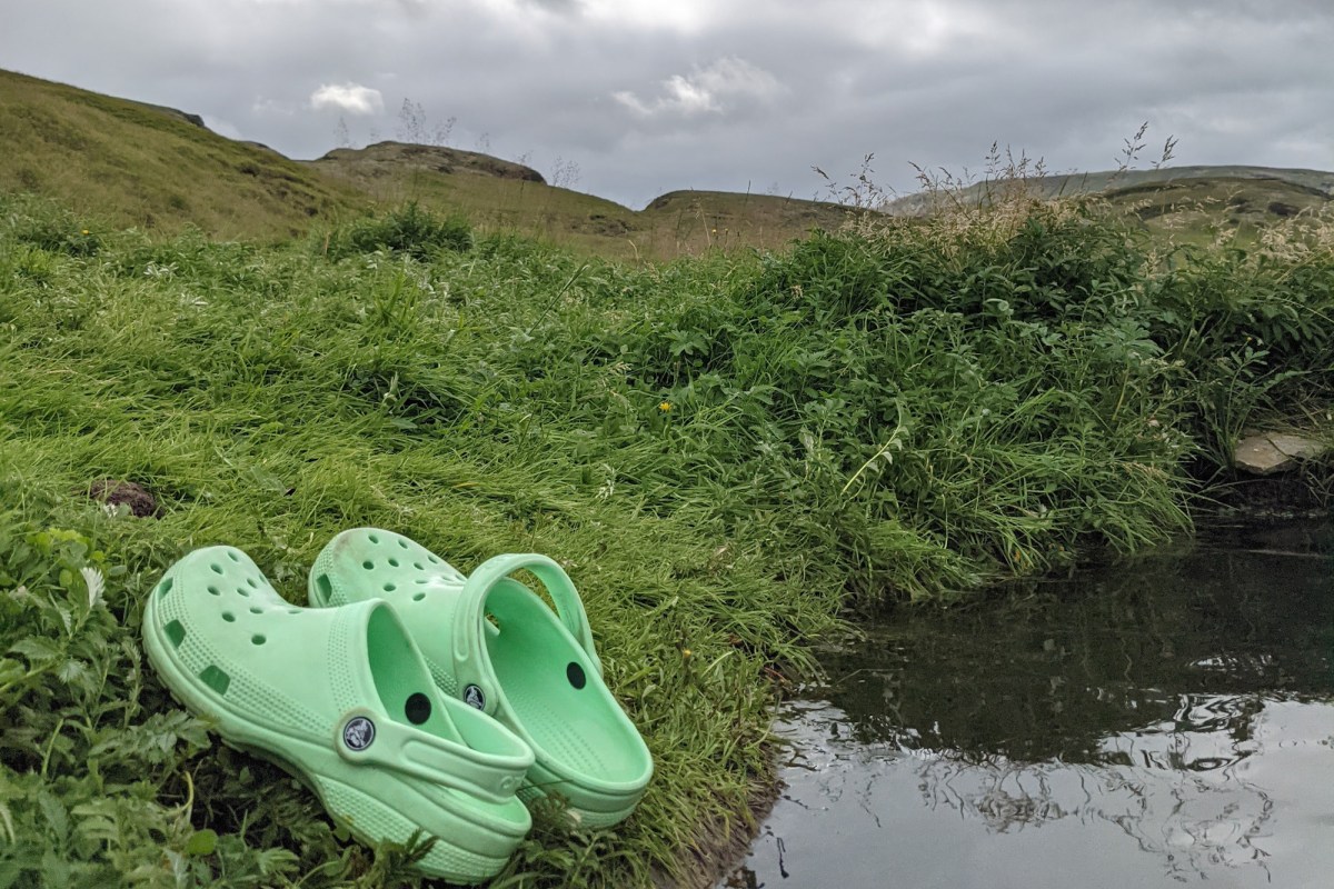 Crocs in Iceland