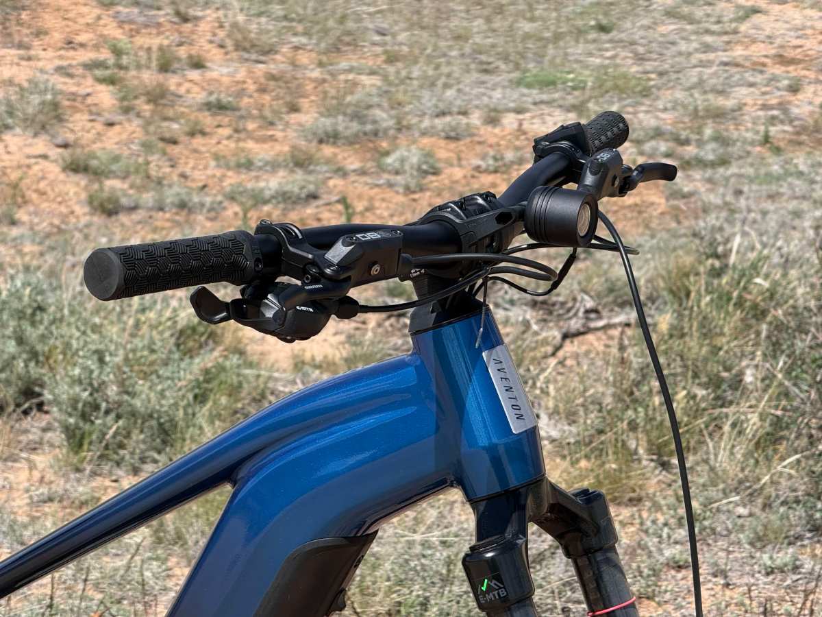 This updated model features the second-generation Aventon A100 mid-drive motor, which packs hill-crushing 100 Nm of torque; (photo/Dane Tudor)