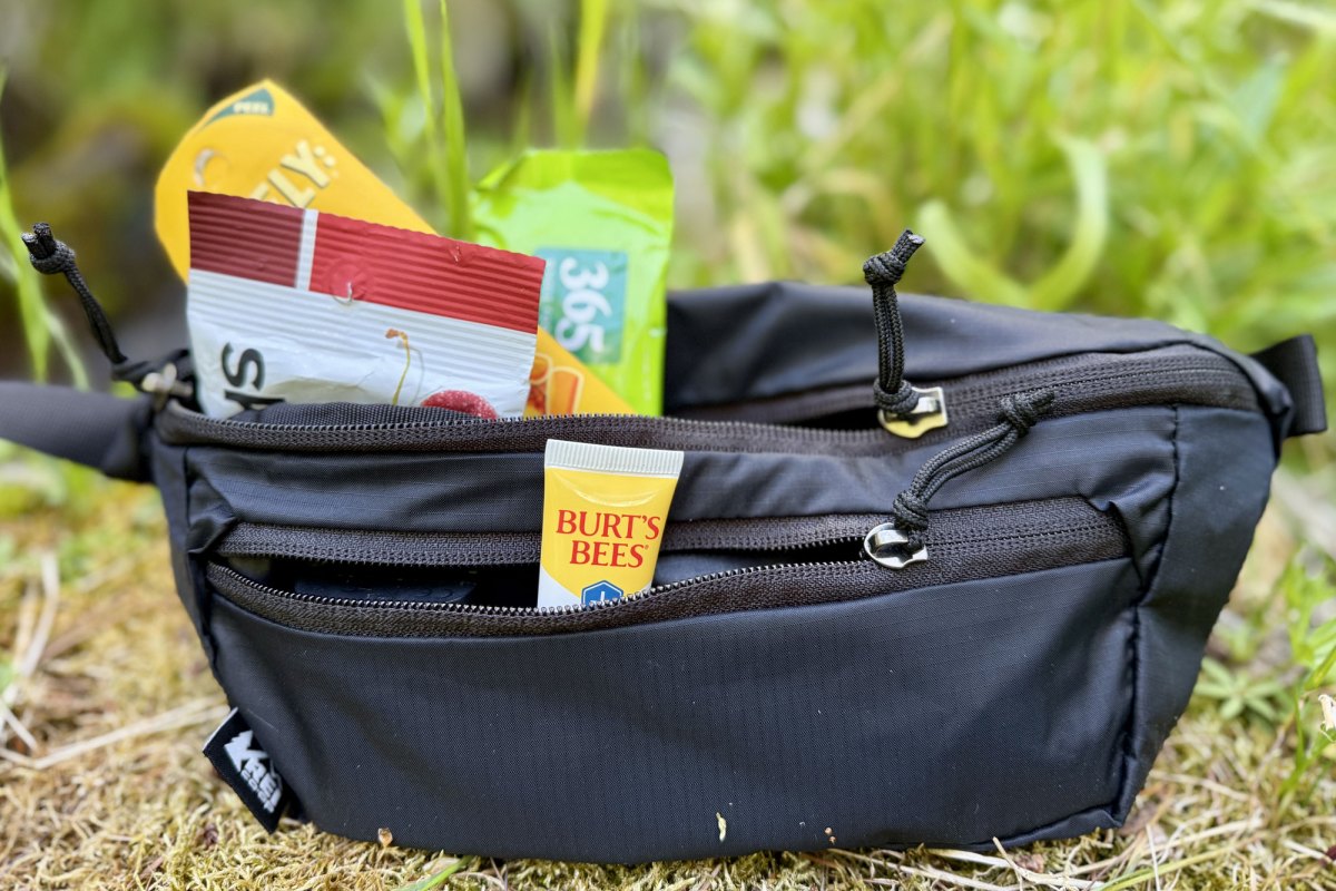 REI Co-op Trail 2 Waist Pack on the ground