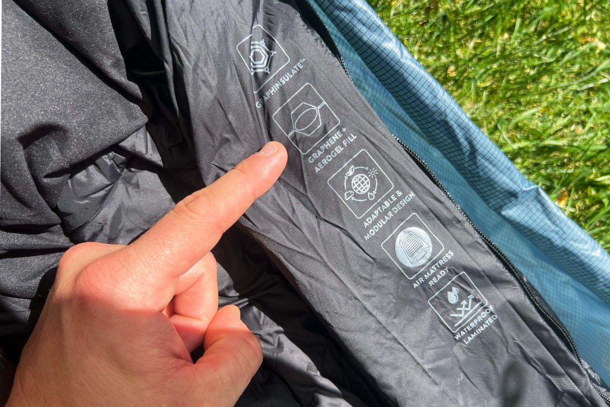 graphene-x tardigrade sleeping bag