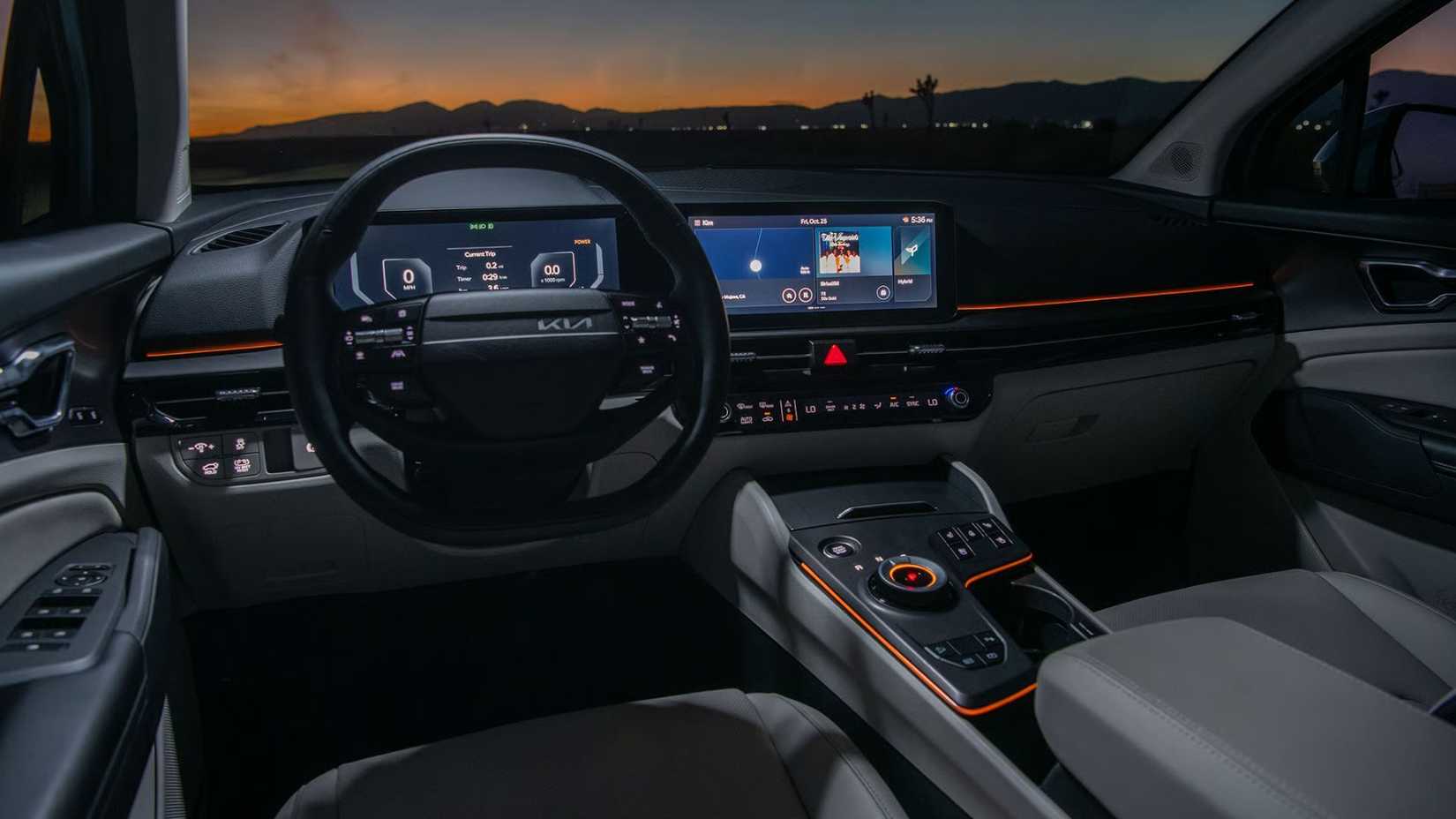 2026 Kia Sportage Hybrid - steering wheel, dashboard